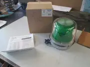 Edwards Signaling Double Flash Strobe Light Cat# 94DFG-R5 240 VAC Green (NIB)