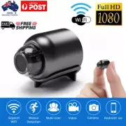 HD 1080P Mini Hidden Spy Camera WiFi Wireless NightVision Motion Detection Nanny
