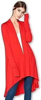[RENEEC.] Women Long Duster Maxi Softest Open Front Casual Flowy Bamboo Cardigan - Made in USA