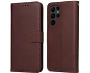 0119 Flip Phone Case Card Insert Protective Case Suitable for Samsung S23 Ultra