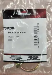BRIGGS & STRATTION LYNCH PIN-WHEELS, PART # MU-73842MA