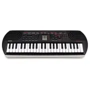 Casiotone Mini Keyboard SA-81 with Piano tones, Black