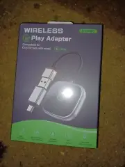 Wireless CarPlay Adapter for Apple iPhone, Converts Factory Wired CarPlay | A++