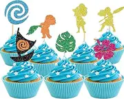 Mona Birthday Decorations Mona Party Decorations Mona Cupcake Toppers Mona Birthday Party Supplies Mona Cake Decorations Mona Cake Topper