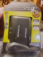 IOGEAR MiniView Extreme 2-Port USB & PS/2 KVM Switch With Computer Cables NEW
