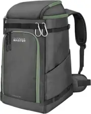 Ski Boot Bag, 65L Snowboard Boots Travel Backpack for Helmet, Ski Shoes, Goggles