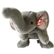 Vtg TY Beanie Buddies Righty Elephant 15” Plush Stuffed Animal Politics USA Flag