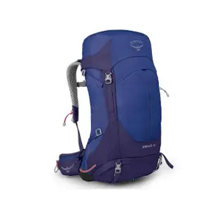 【Osprey】Sirrus 36 透氣網架健行登山背包 36L 女款 漿果藍(登山背包 健行背包 運動背包)