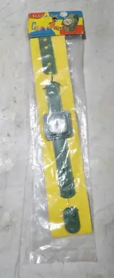Vintage 1950s60s Dime Store Novelty Military Compass Watch Toy NOS