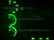 Green LED Climate Control +Lower Switch Bulb KIT for Honda Civic Ek 1999-2000 (for: Honda Civic)