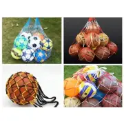 Football Mesh Bag Mesh Sports Carry Bag Single Net Bag Mesh Net Bag