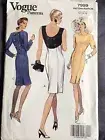 UNCUT*Vogue 7999 Pattern - Semi-fitted Dresses - Sz: 12-14-16