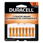 Duracell� Button Cell Lithium Battery, #13, 8/Pk