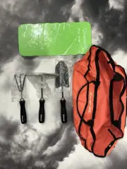 RARE Snap- On Vintage Gardening Hand Tool Set Bundle + Bag Rake Trowel Garden
