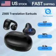 iTour Z50S Translator Earbuds Real Time Language Translator with 127 Languages