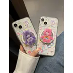 CAREBEARS 彩虹熊 愛心熊 手機殼 磁吸支架 IPHONE 手機殼