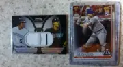 2011 Bowman Sterling Black/25 Carlos Gonzalez Giancarlo Stanton & Pete Alonso RC
