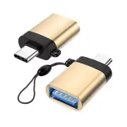 Universal Aluminum Type-c To USB 3.0 Adapter OTG Adapter Small Portable Adaptors