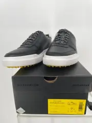 Cole Haan Men Zerogrand GP AM Golf Sneakers 8.5M Black Waterproof Leather C34304