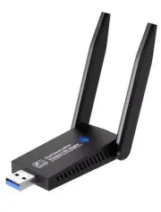 AC1300 USB WiFi Adapter for Desktop PC, Dual Band USB WiFi 1300Mbps High Spee...