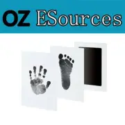 4 sets Inkless Wipe Hand Foot Print Kit Newborn Baby Safe Christening Keepsake