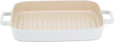 FIKA Nonstick BBQ Grill Pan, Griddle, Skillet, Induction, Dishwasher & Oven Safe