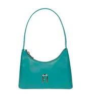 Furla Diamante Logo Plaque Mini Shoulder Bag One size Green