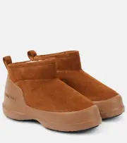[Moon Boot] Moon Boot Luna Low suede ankle boots UK 4 brown