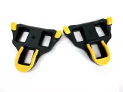 Promend PDZ-R07 Bike Cleat Set - 6 Degree Float - Yellow
