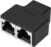RJ45 Connectors - Ethernet Coupler | RJ45 Network Cable Prolong Coupler, Ethernet Cable Adapter, RJ45 Connector Extender, Network Cable Joiner Network Cable End Flexible Extender, Stable Connection