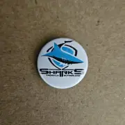 CRONULLA SHARKS Badge / Pin - NRL - Rugby League Football