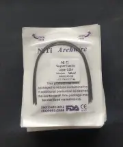 100Pks Arcos de Dental Ortodoncia Redondos Niti Arco de Alambre Su Arch Wire