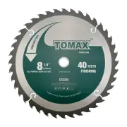 8-1/4 Inch 40 Tooth ATB Finishing Saw Blade with 5/8 Inch Arbor