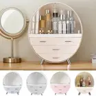 Egg Shape Makeup Case Cosmetic Organizer Storage Display Holder Vanity Table