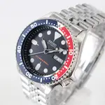 SEIKO SKX009K2 精工錶 機械錶 手錶 43MM 潛水錶 水鬼海馬 藍面盤 百事圈 改裝 男錶