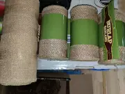 BURLAP DECO MESH WRAP ROLL SPOOL FLORAL Ribbon 3 @ 6" x 10 yards plus 10" x 10+