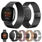Magnetic Milanese Loop Bracelet Wrist Watch Band Strap For Fitbit versa3 / sense