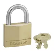 MasterLock 140DAU - Padlock Diamond Brass 40mm