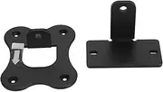 Professional Speaker Wall Mount Bracket Compatible with Genelec G2 HiFi Home Active Speakers, Sturdy Metal Speaker Mount (Black)