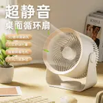 【現貨】空循環電風扇小型家用靜音學生宿舍桌面辦公室壁掛扇臺式渦輪