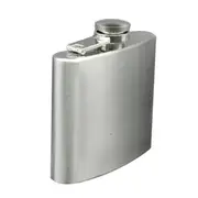 8oz Hip Liquor Whiskey Alcohol Flask Cap Stainless Steel Pocket Wine Bottle Gift
