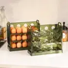 Egg Holder Large Capacity Fridge Organizer Refrigerator Door Egg Storage