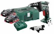Metabo SE18LTX400040K - 18V Drywall Screwdriver Kit (2 x 4.0Ah)