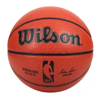 在飛比找momo購物網優惠-【WILSON】NBA AUTH系列室內合成皮籃球#7-訓練