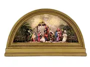 Nativity Set with Water Spinning 30cm