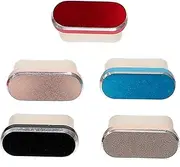 Tofficu 5Pcs Type C Charging Port Protector Aluminum Alloy Dust Cover for Smart Phones Compatible with Huawei and More Dust for USB Ports