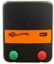 5km M50 MAINS Powered Electric Fence ENERGISER Gallagher Farm Livestock Cattle