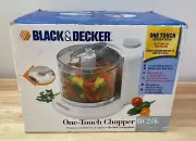 Black & Decker 1.5-Cup One Touch Chopper White Model HC21K (New in Box)