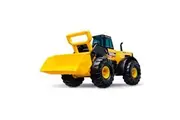 Tonka Steel Classics Front Loader - Made with Steel Sturdy Plastic, Yellow Toy Construction Truck, Boys and Girls, Kids, Toddlers, Ages 3+
