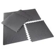 High-Density Interlocking Puzzle Mat, featuring .50-inch thick EVA foam for exer